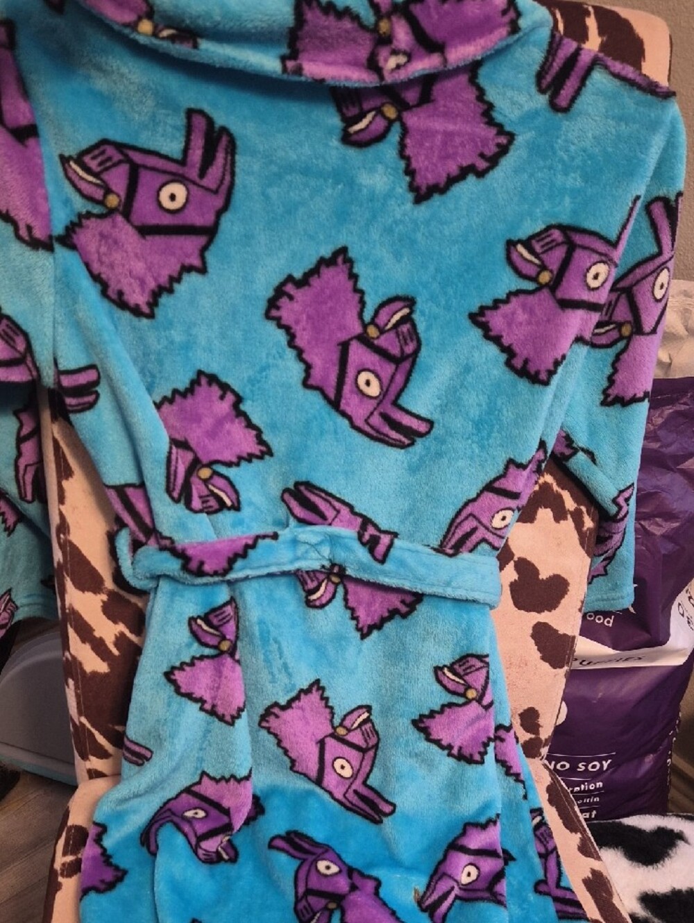 💙Kids Fortnite Robe💜 - Picture 3 of 3